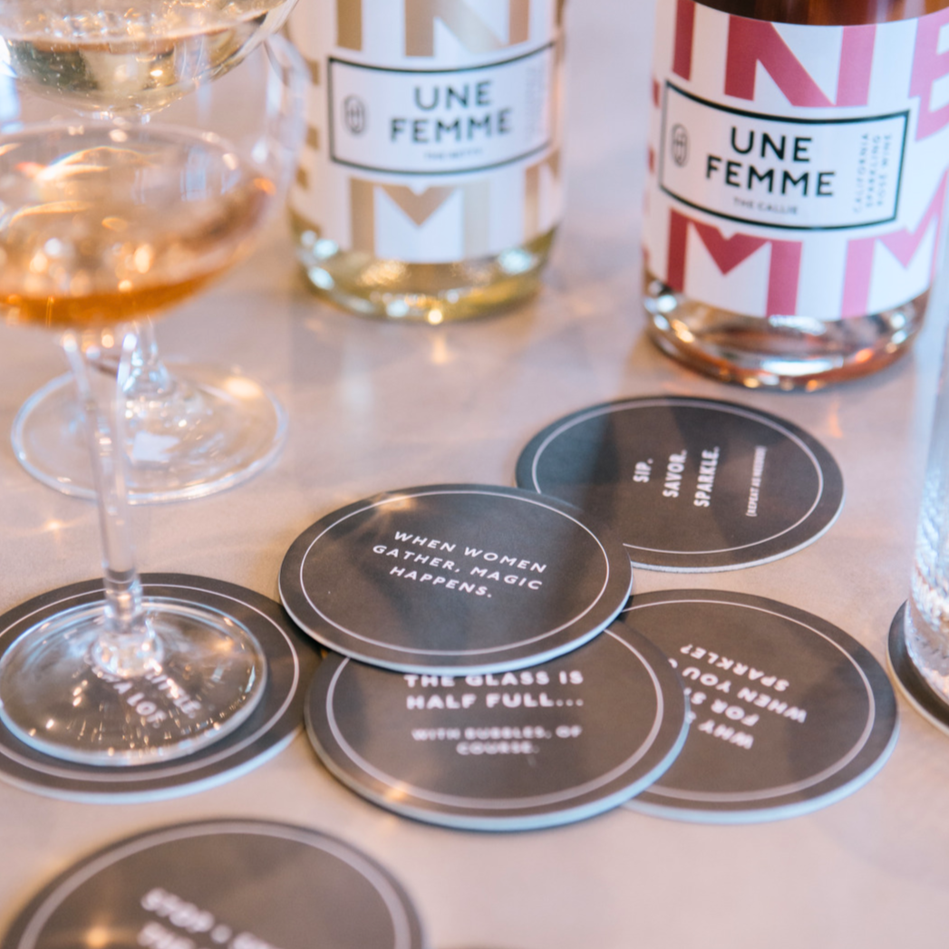 Best. Coasters. Ever. – Une Femme